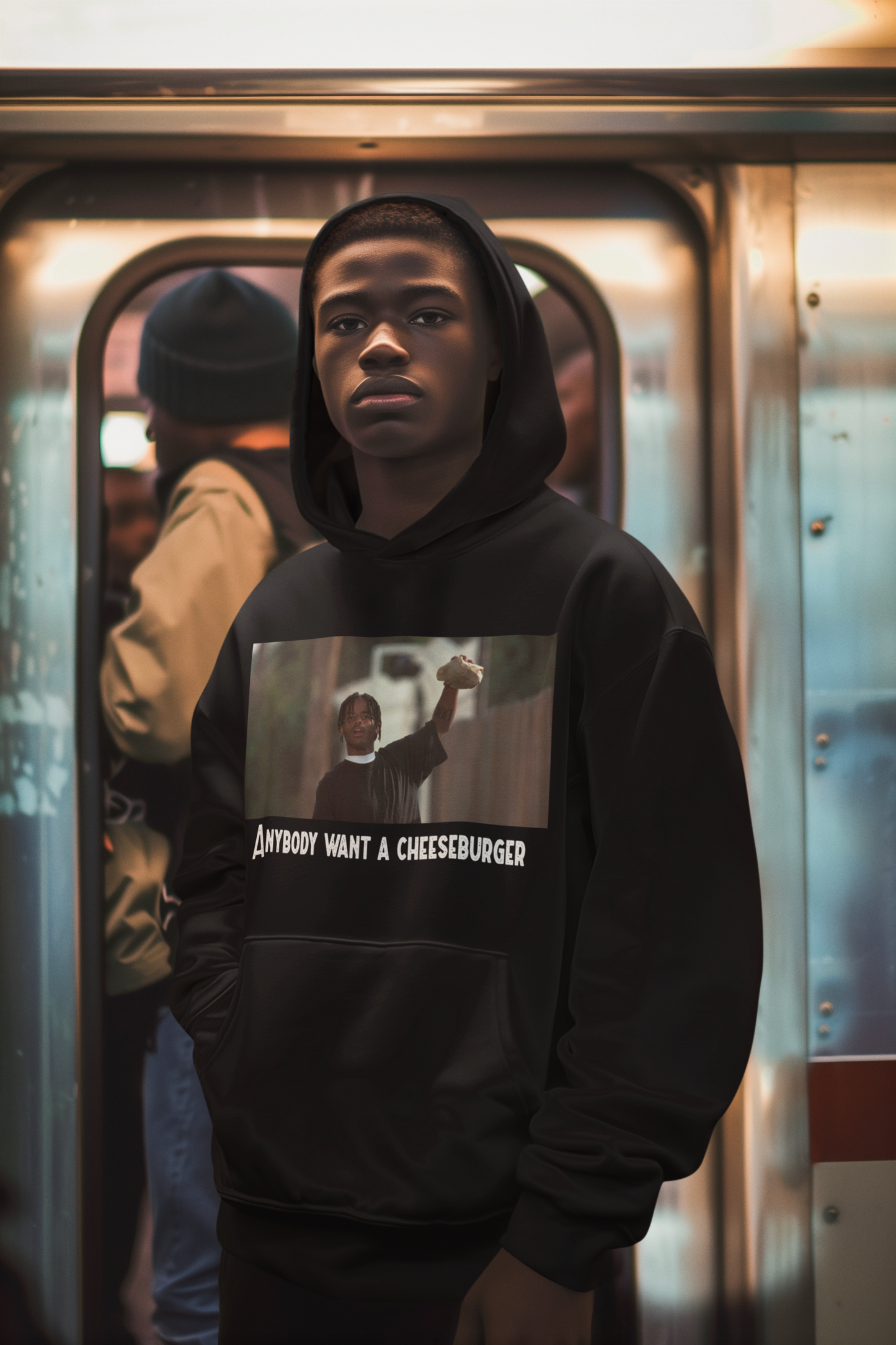 Anybody Want A Cheese burger (hoodie)