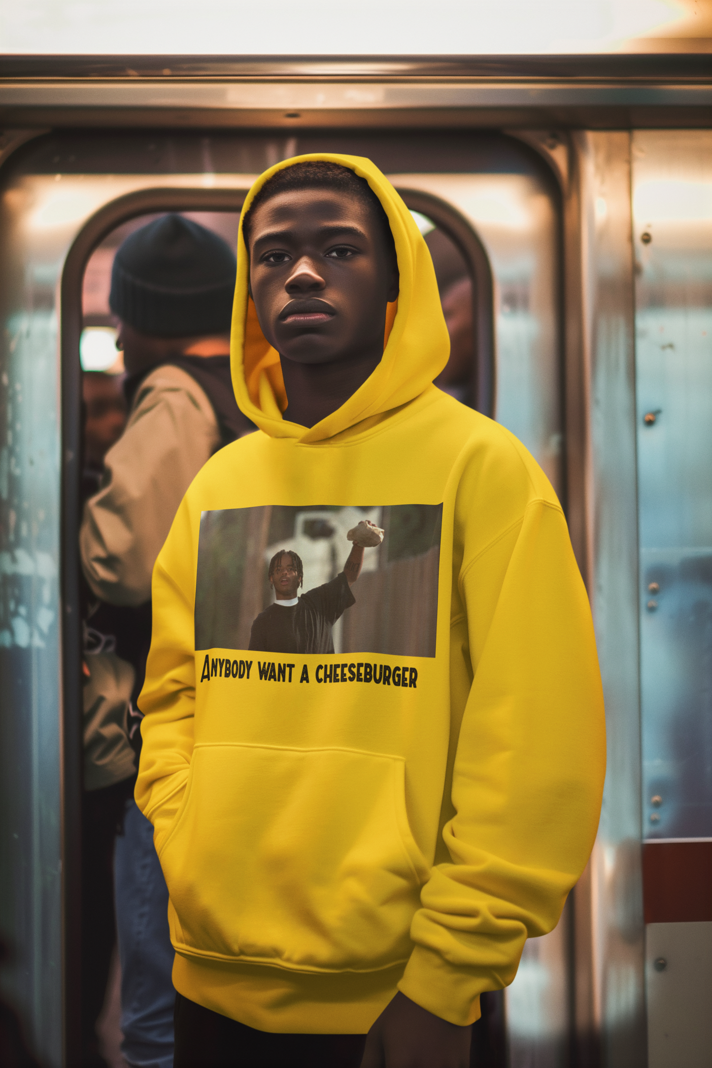 Anybody Want A Cheese burger (hoodie)