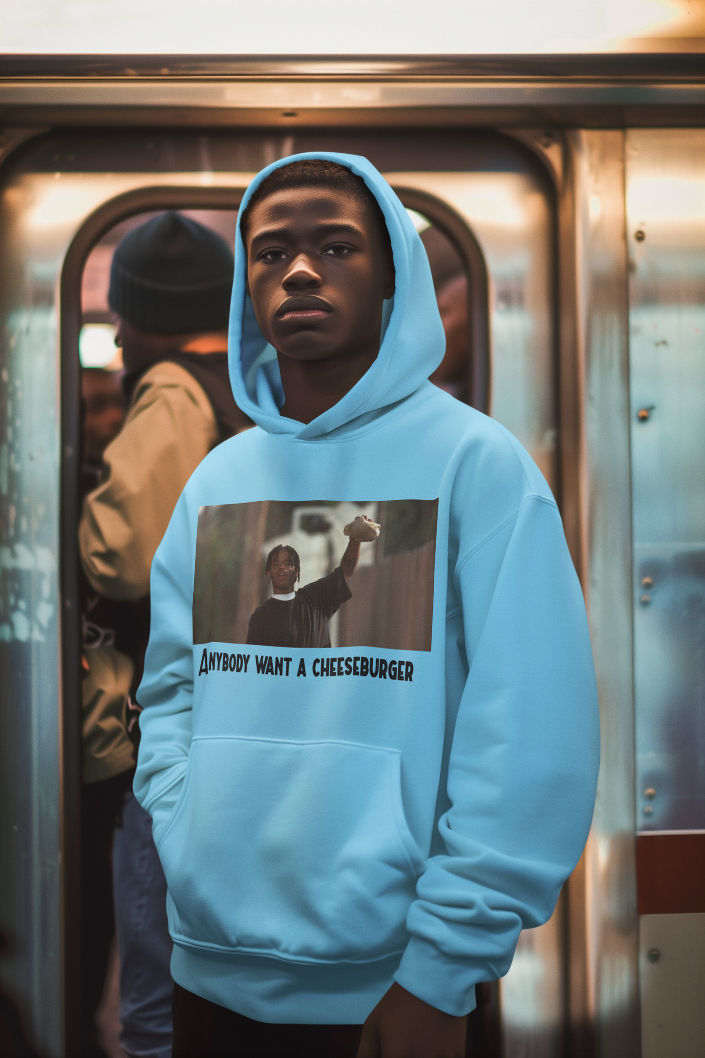 Anybody Want A Cheese burger (hoodie)