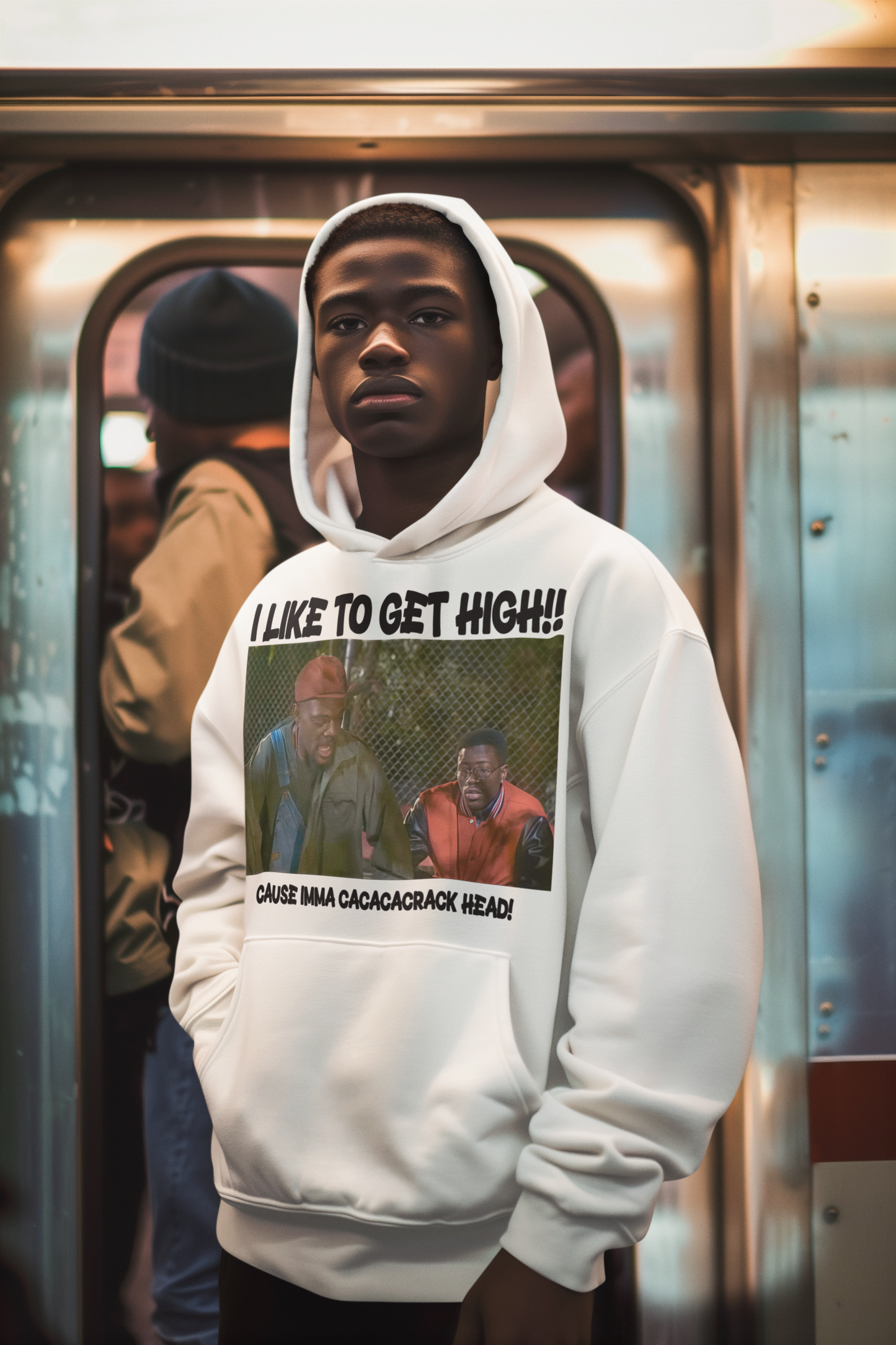 I Like To Get High (Hoodie)