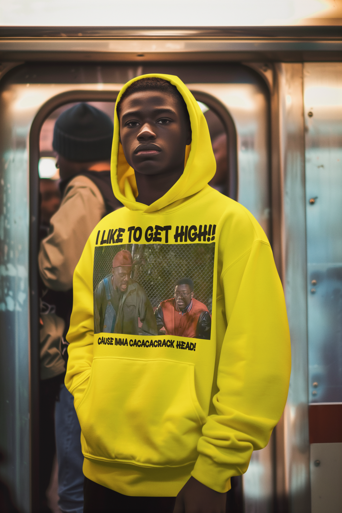 I Like To Get High (Hoodie)