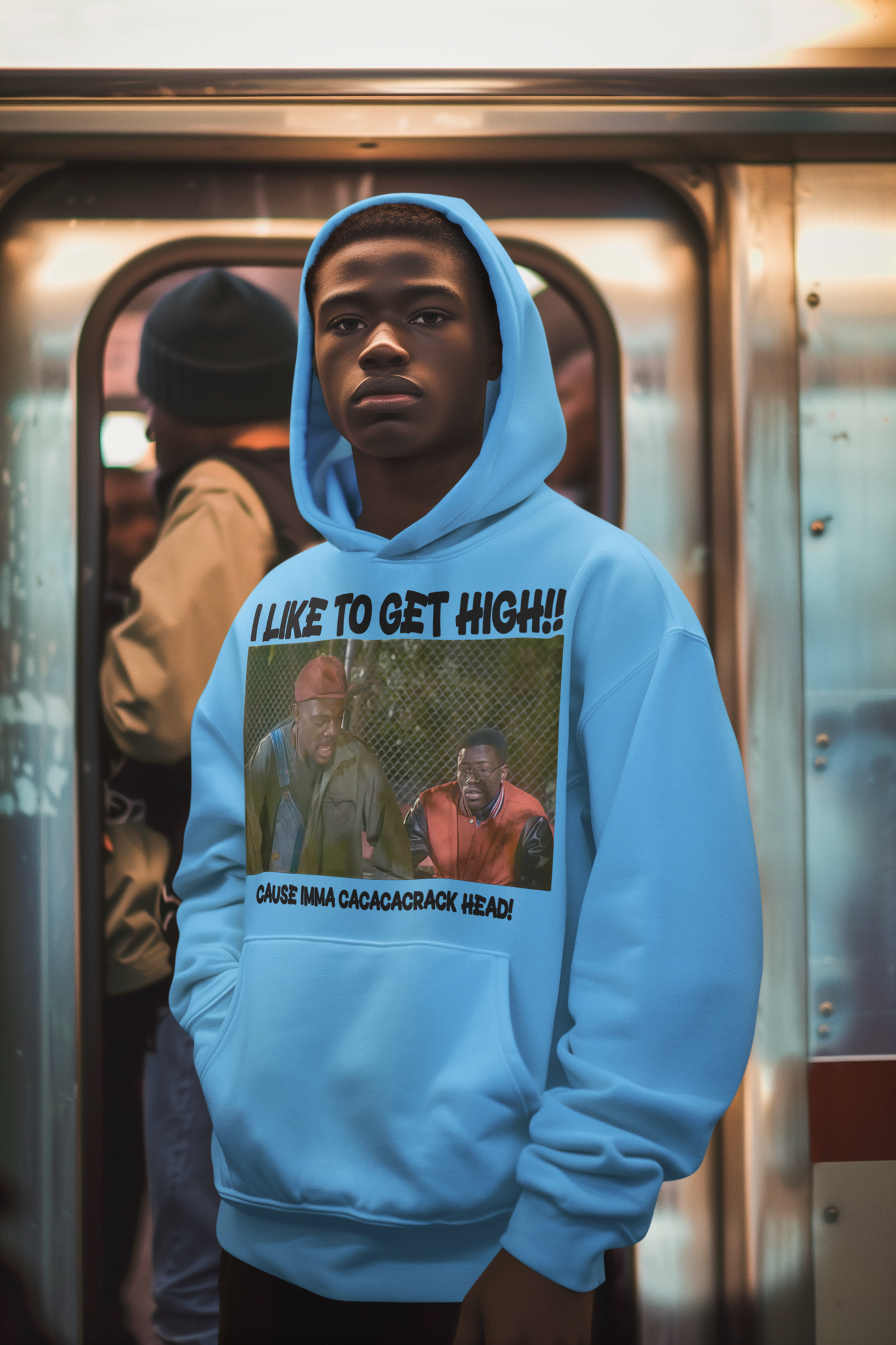 I Like To Get High (Hoodie)
