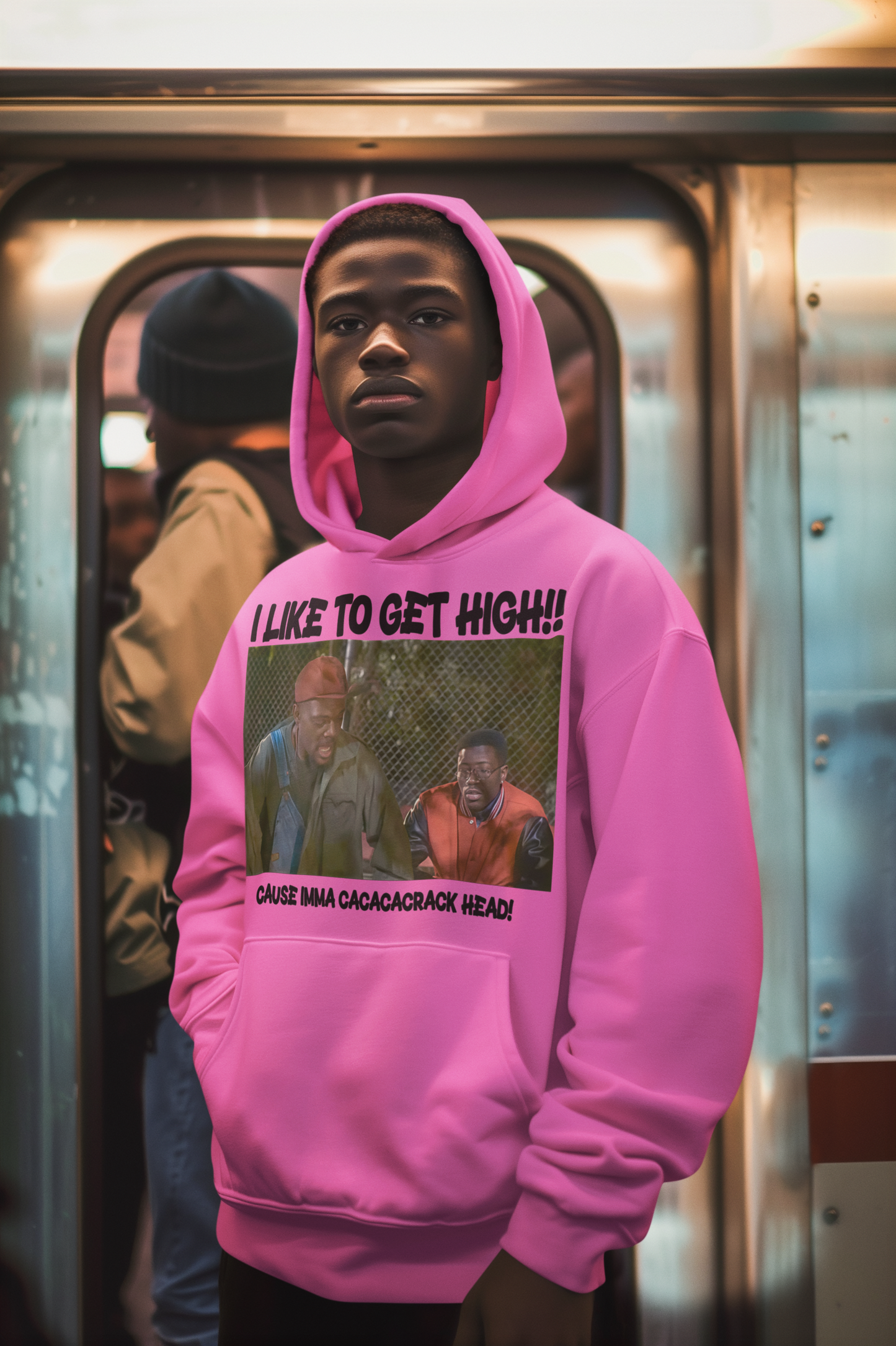 I Like To Get High (Hoodie)