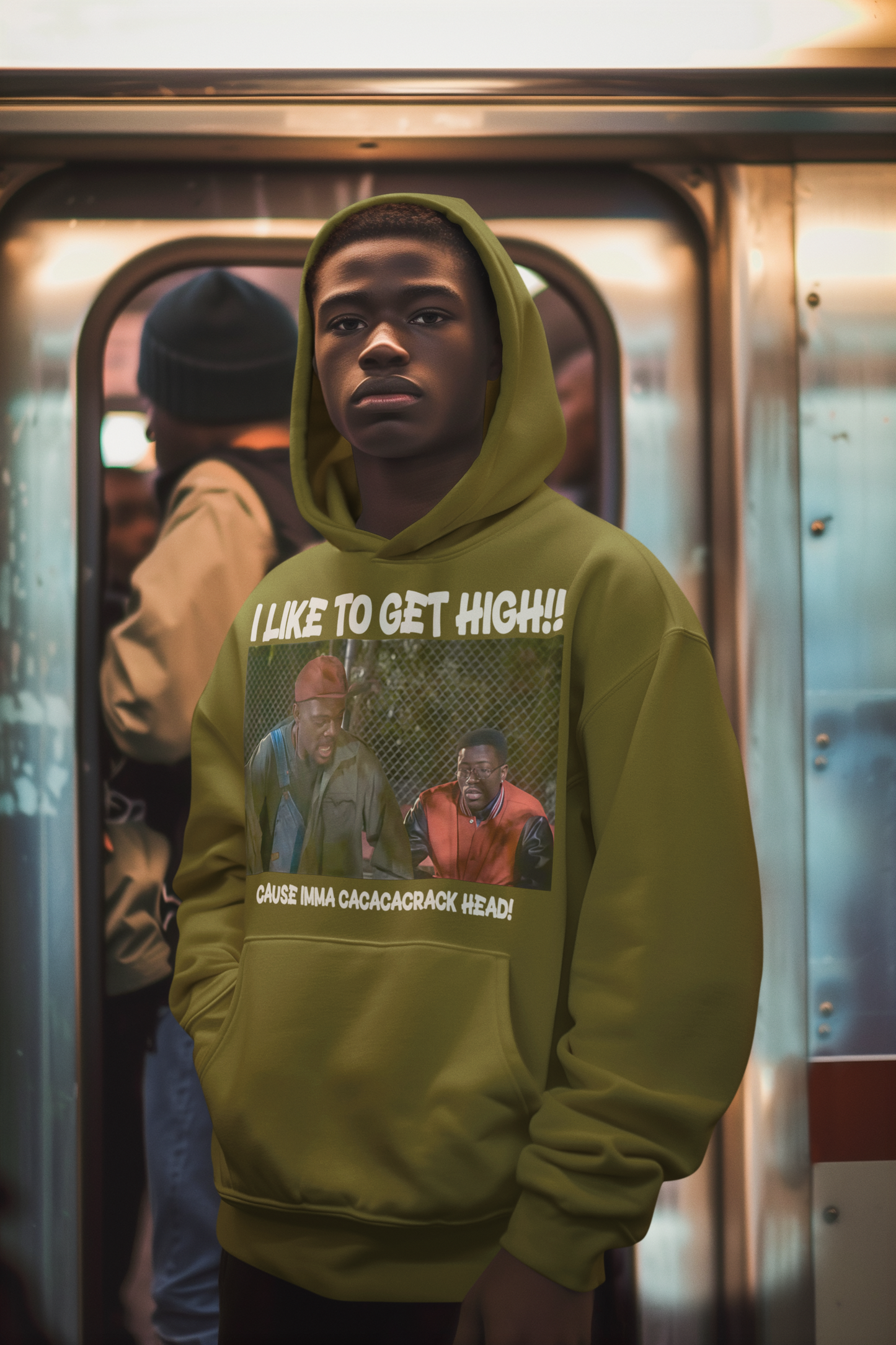 I Like To Get High (Hoodie)