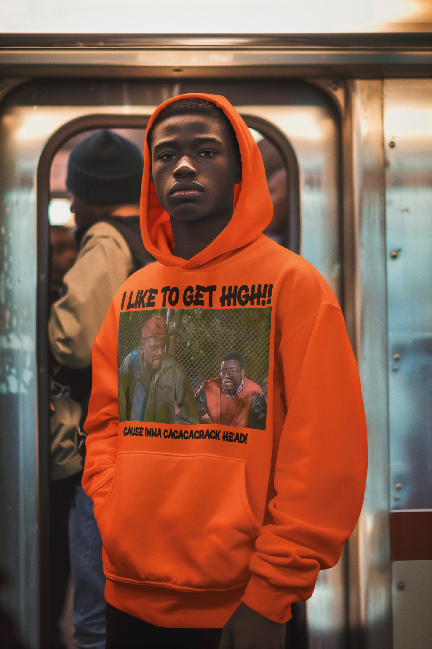I Like To Get High (Hoodie)