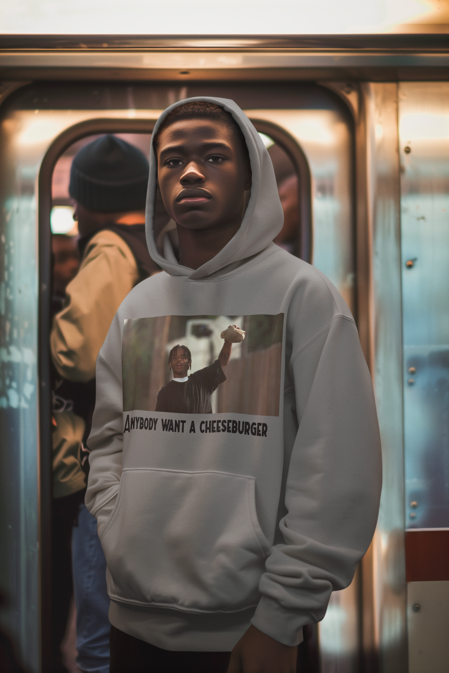 Anybody Want A Cheese burger (hoodie)